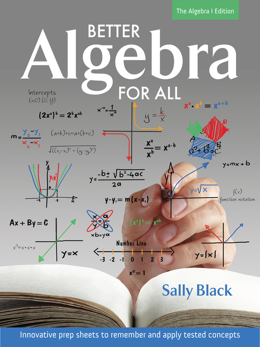 Title details for Better Algebra for All by Sally Black - Available